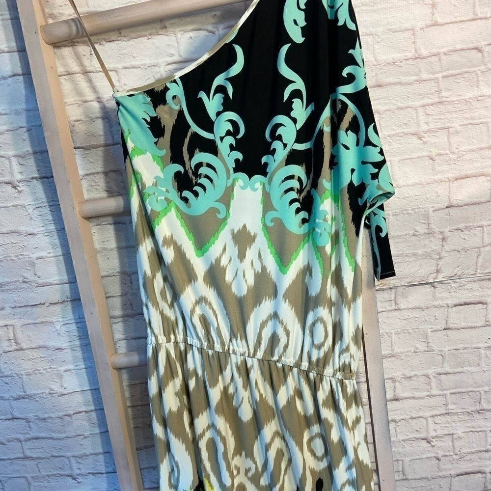 💝 3/$75 Tibi Patterned One Shoulder Dress - Picture 7 of 8